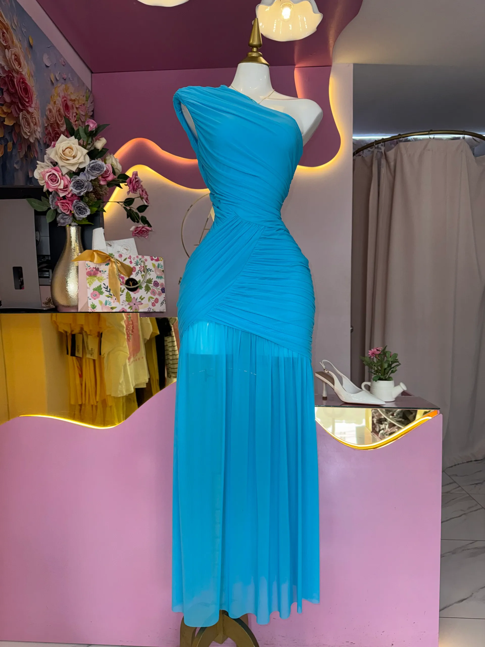 Maxi vestido de fiesta 