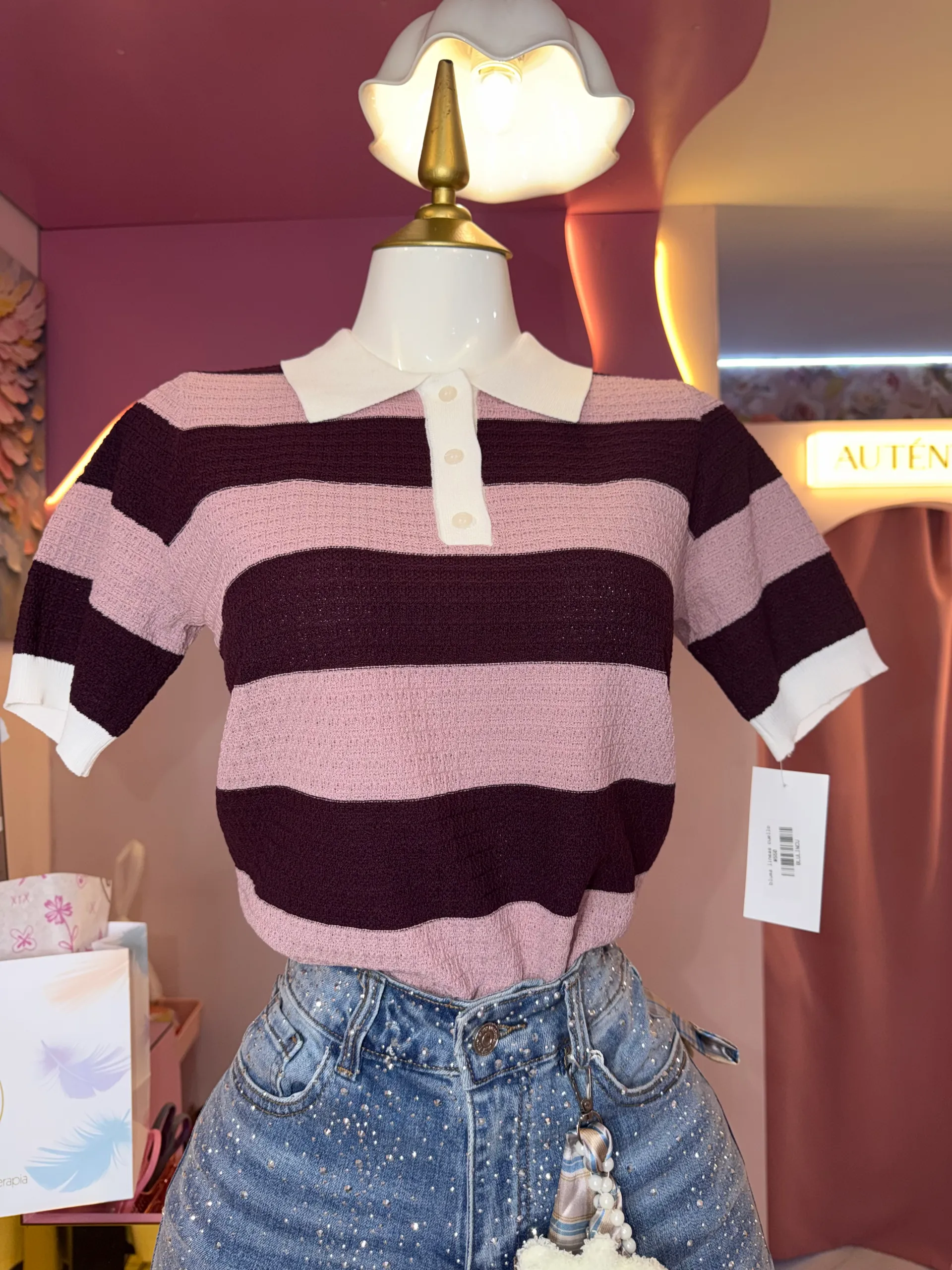 Blusa lineas polo — AC Store