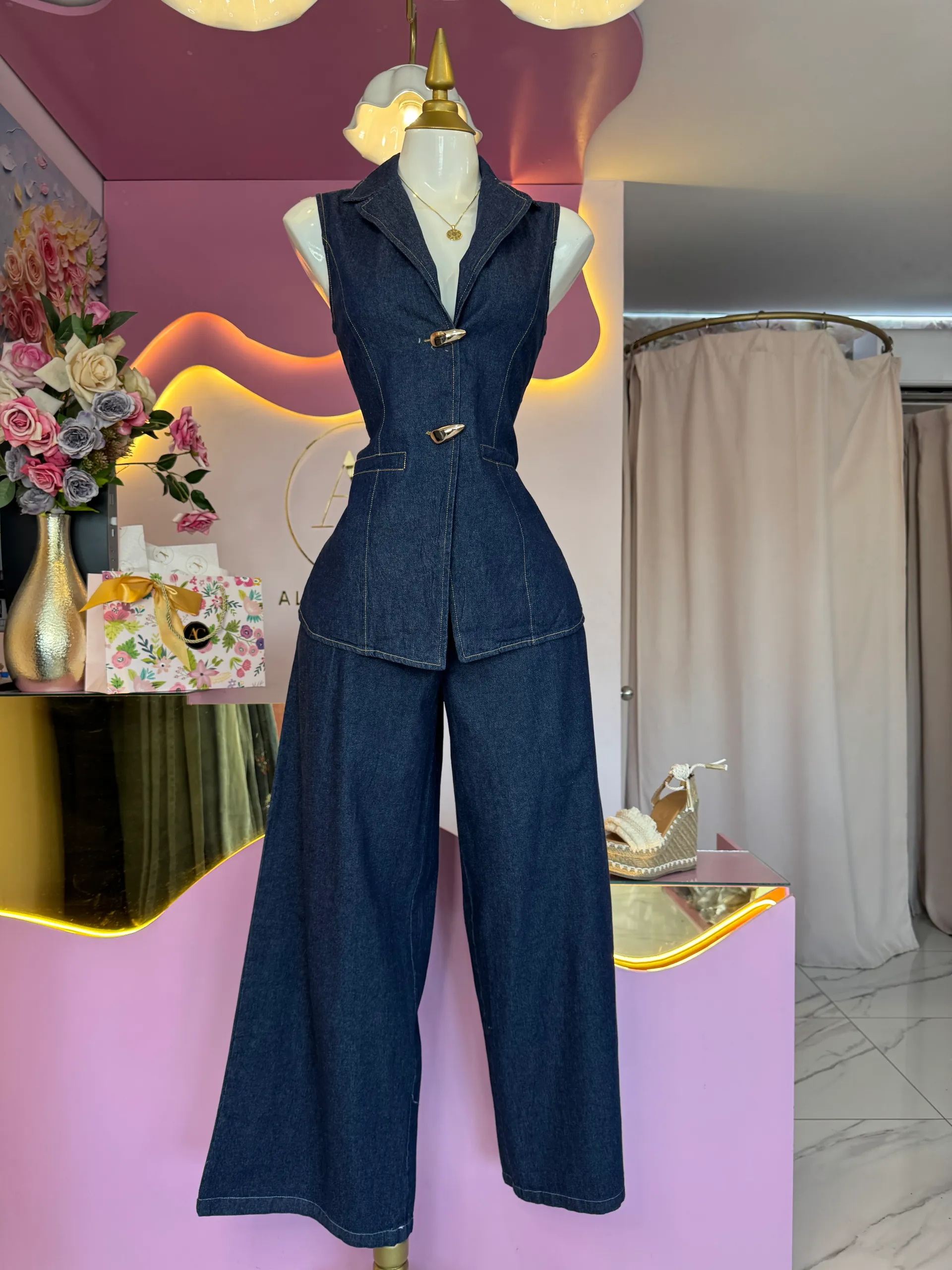 Conjunto de chaleco 