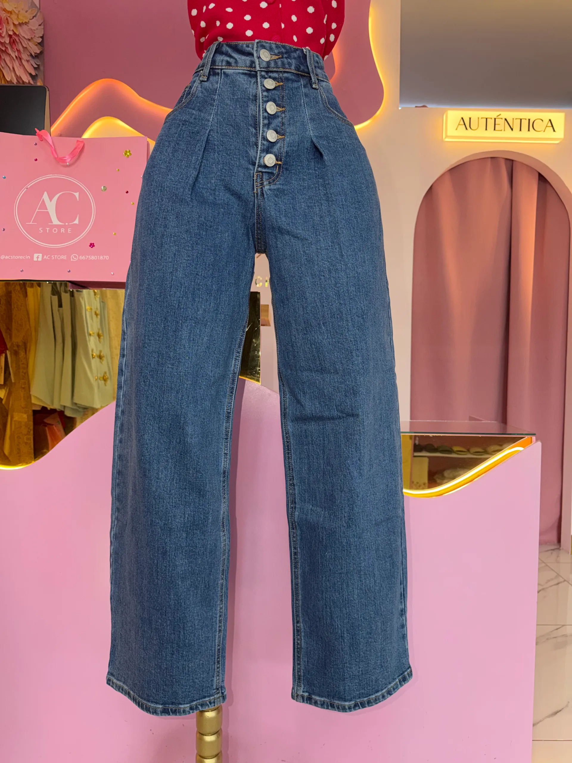 Pantalón denim 