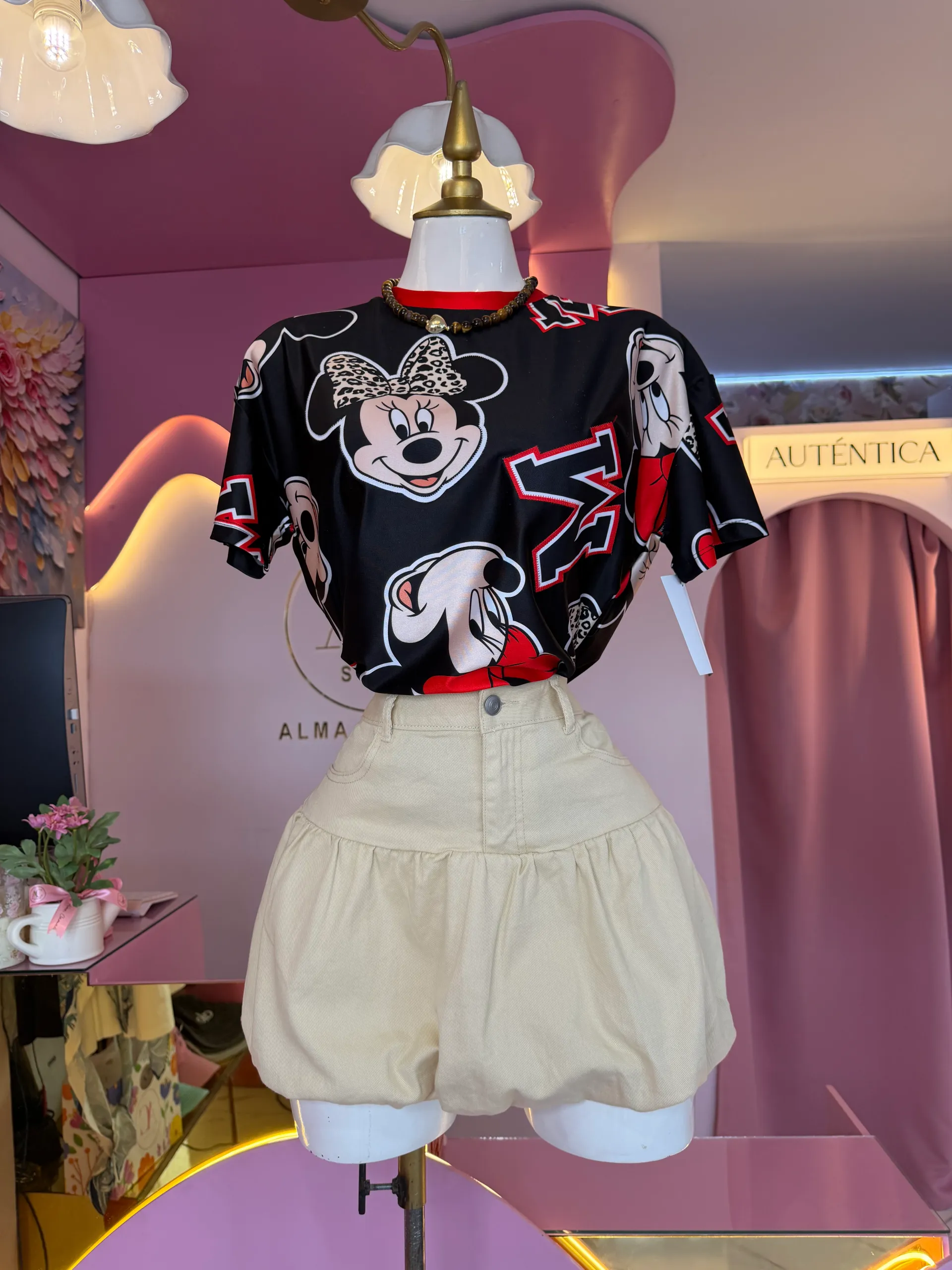 Playera minnie