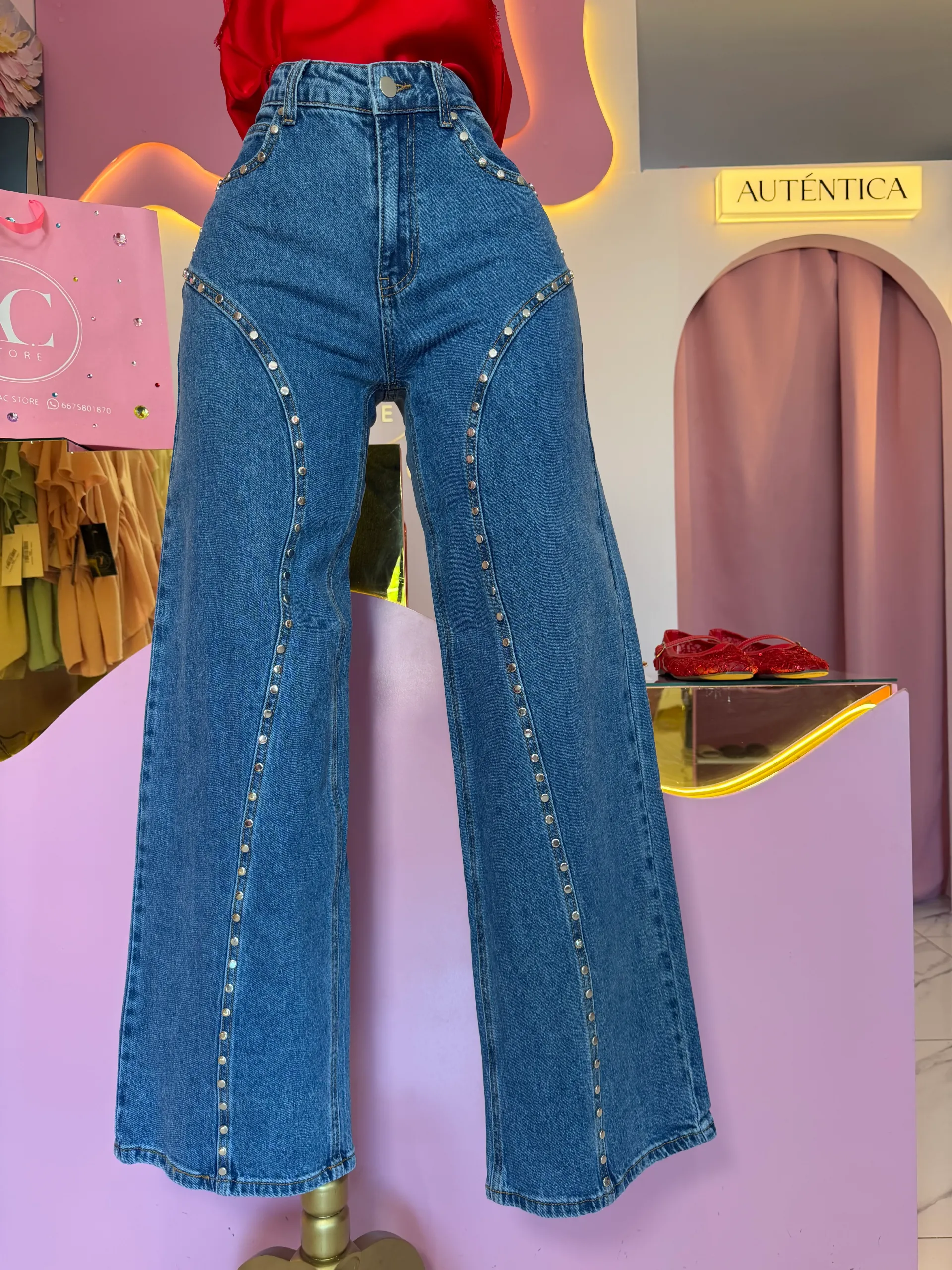 Pantalon estoperoles