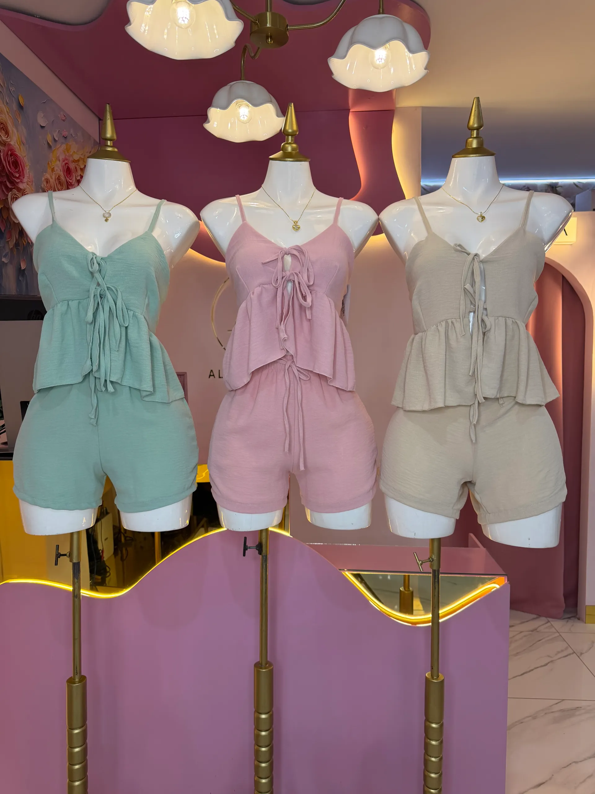 Conjunto de short casual 
