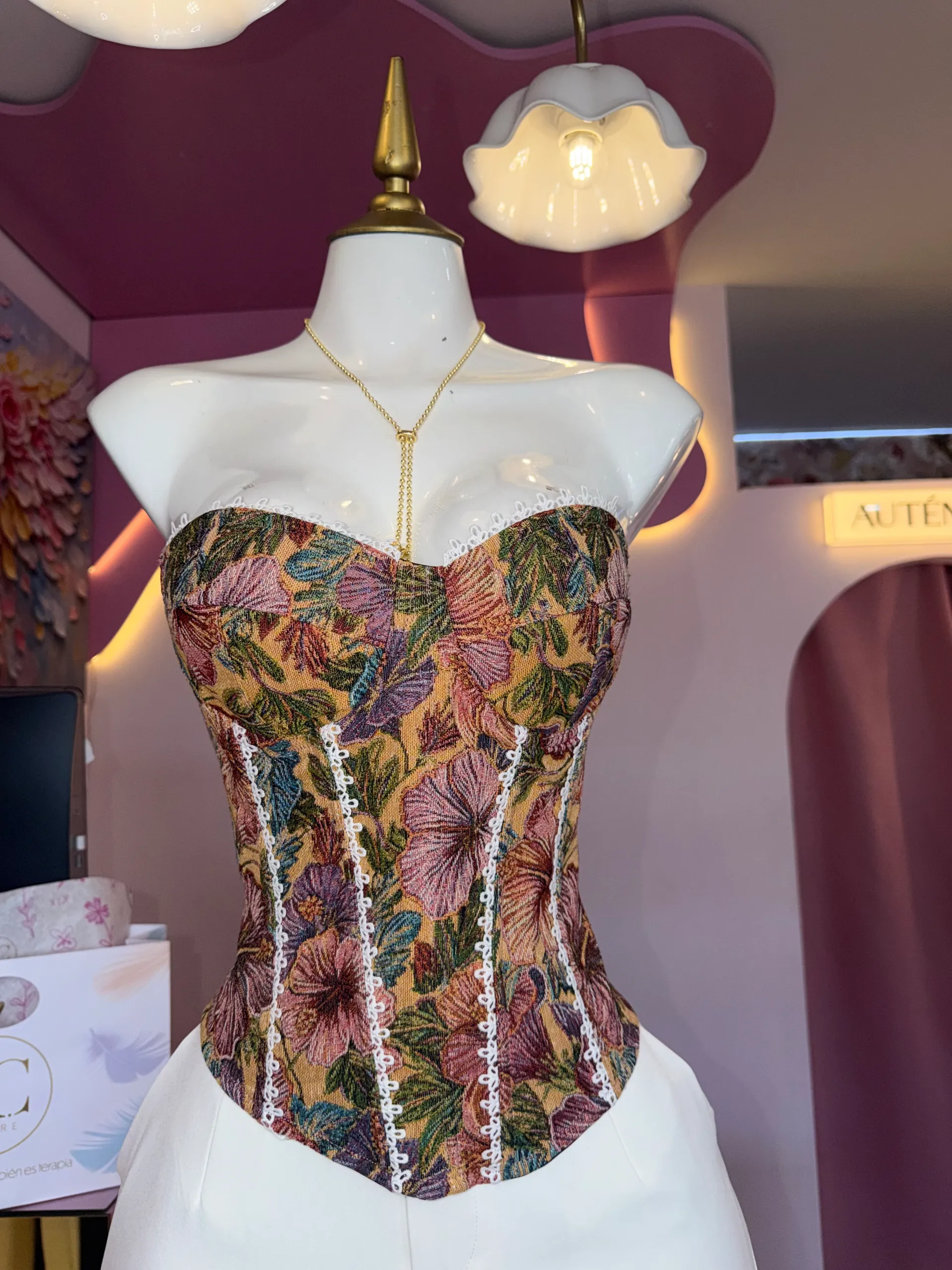 Corset estampado  — AC Store