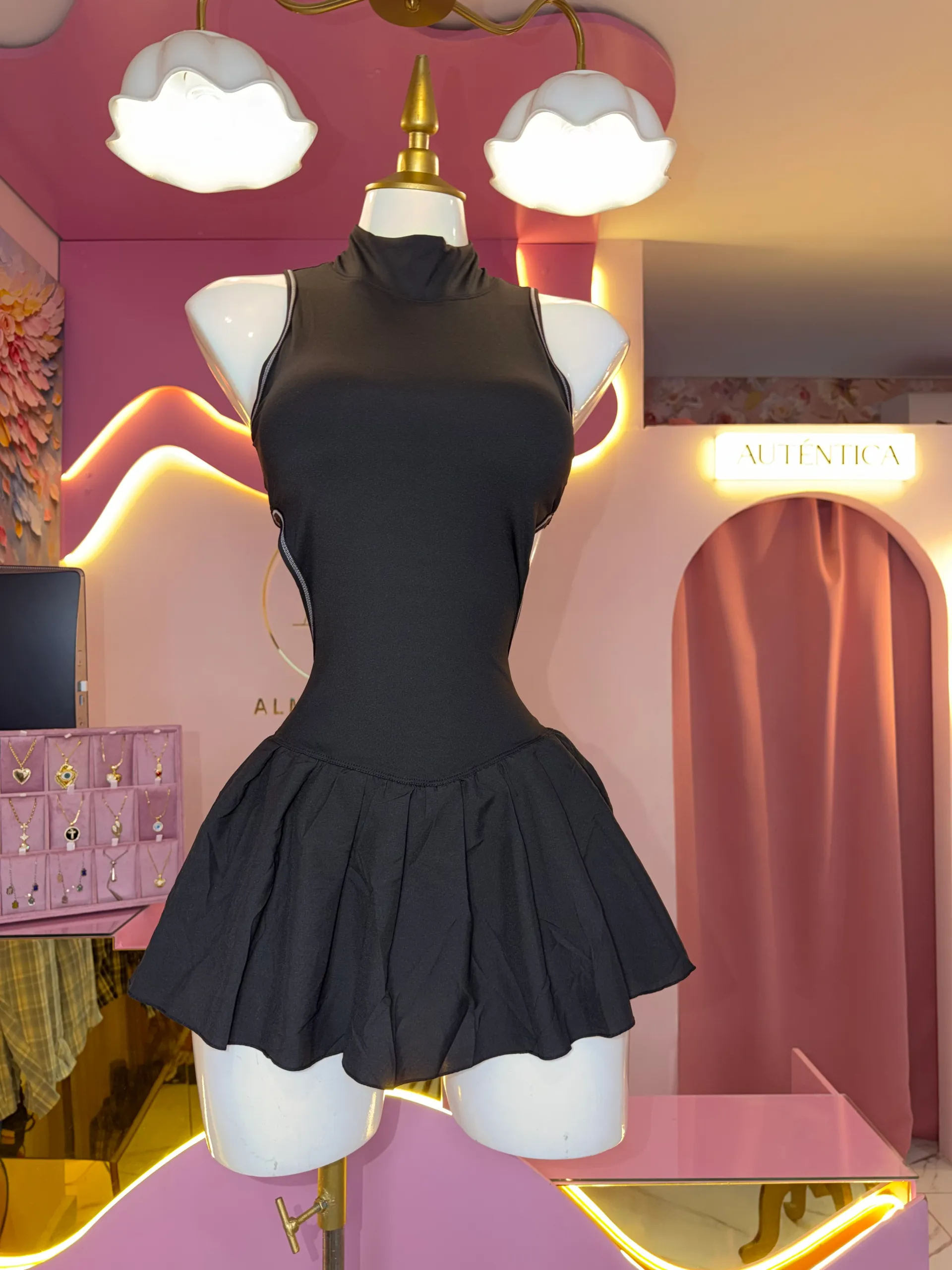Vestido deportivo short interno — AC Store