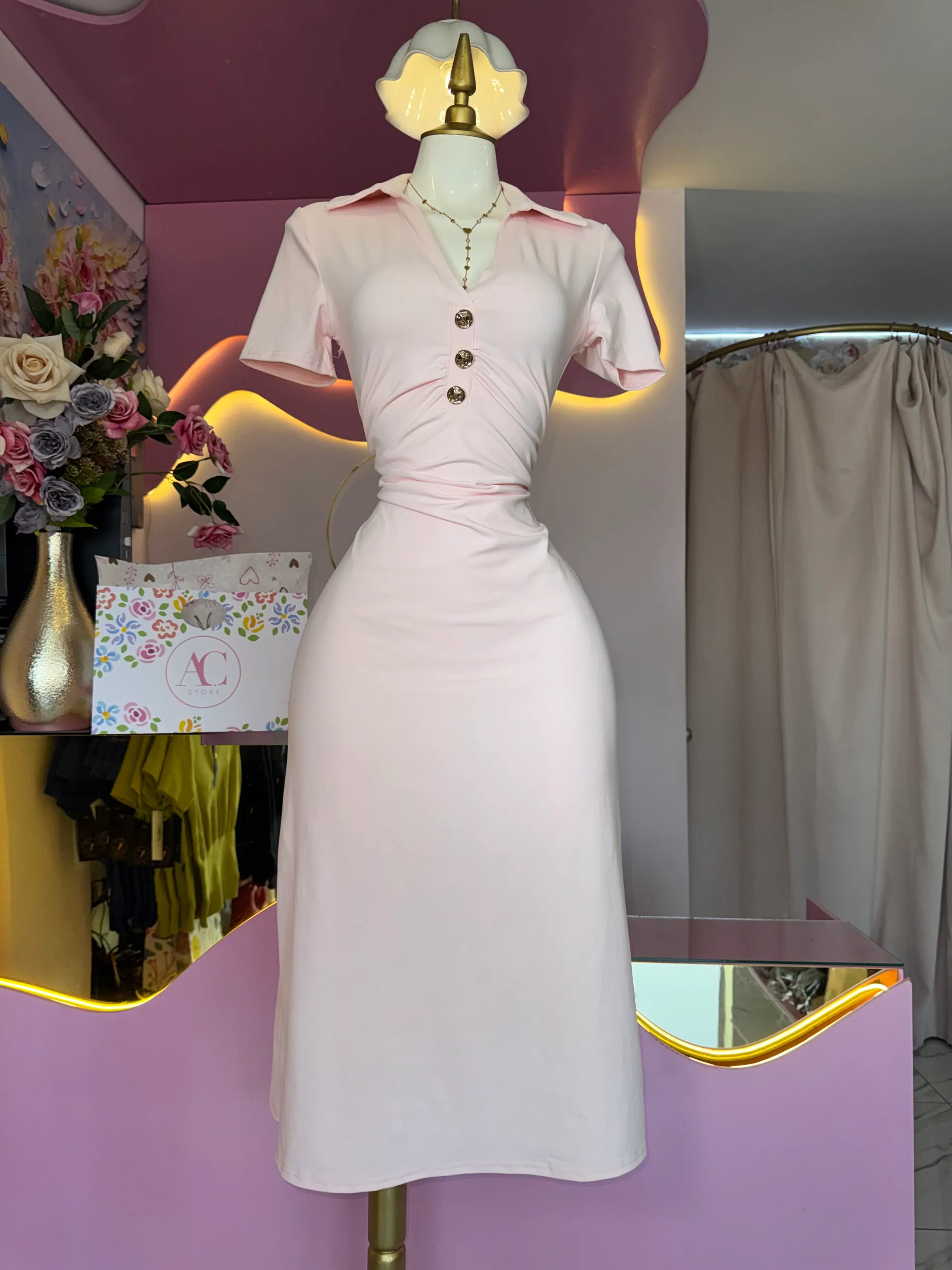 Vestido midi 