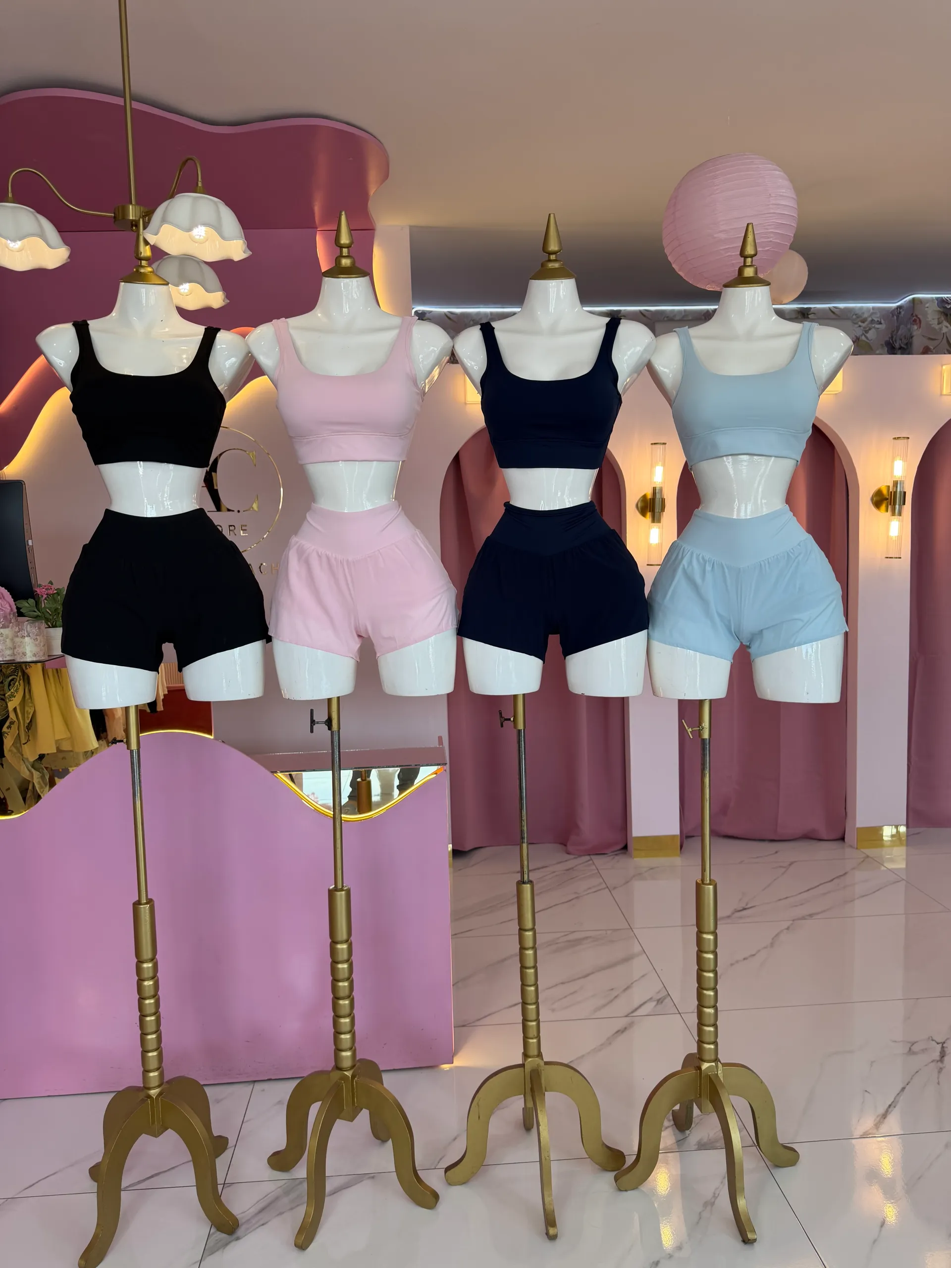 Conjunto de short deportivo
