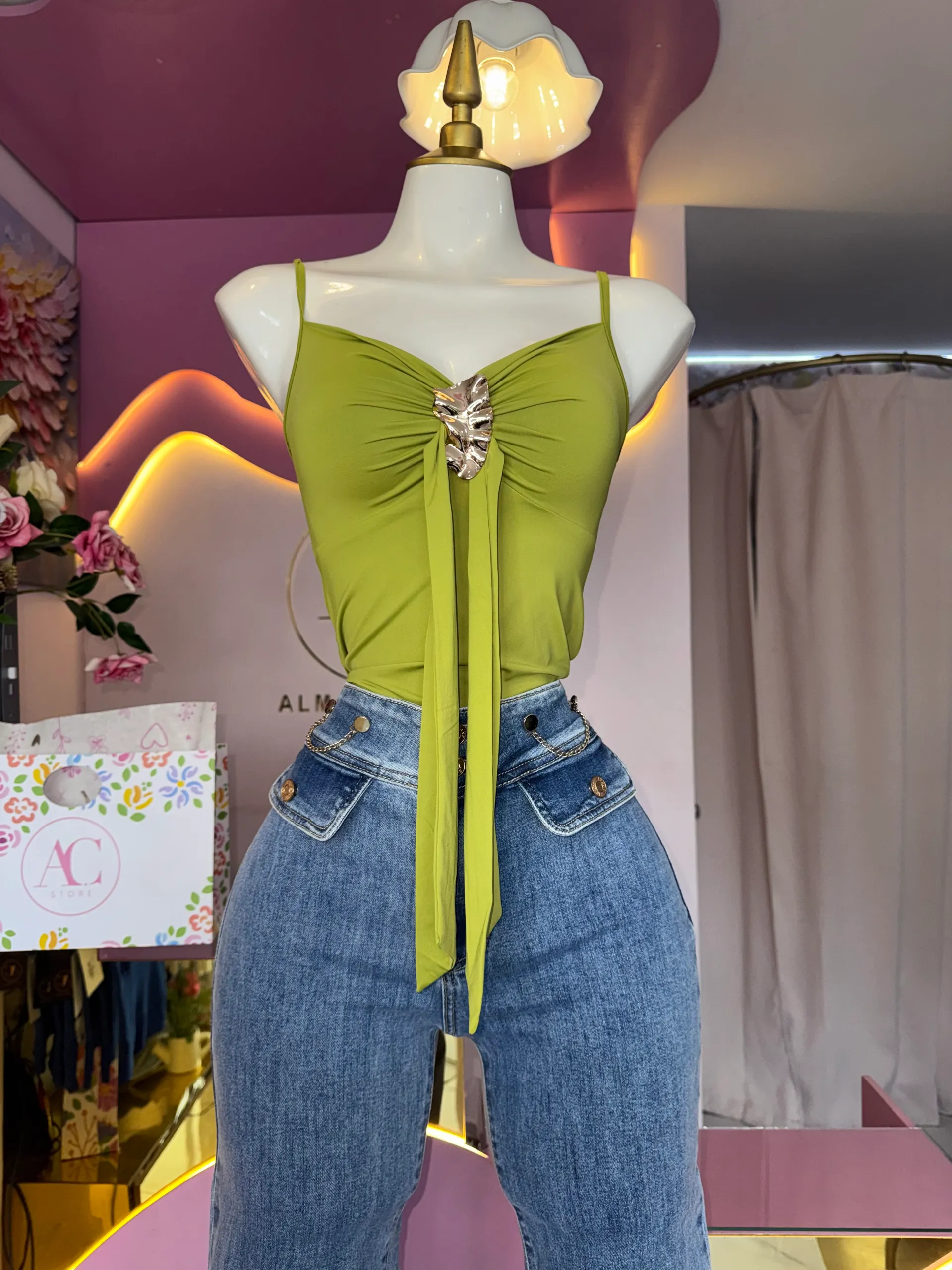 Blusa de tira 