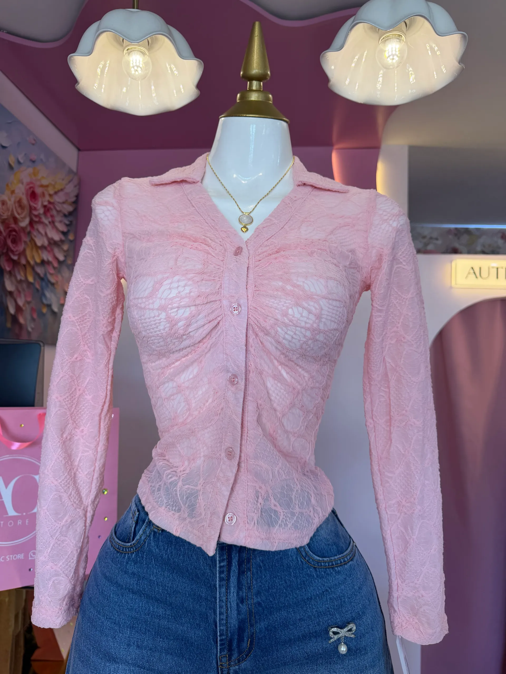 Camisera encaje