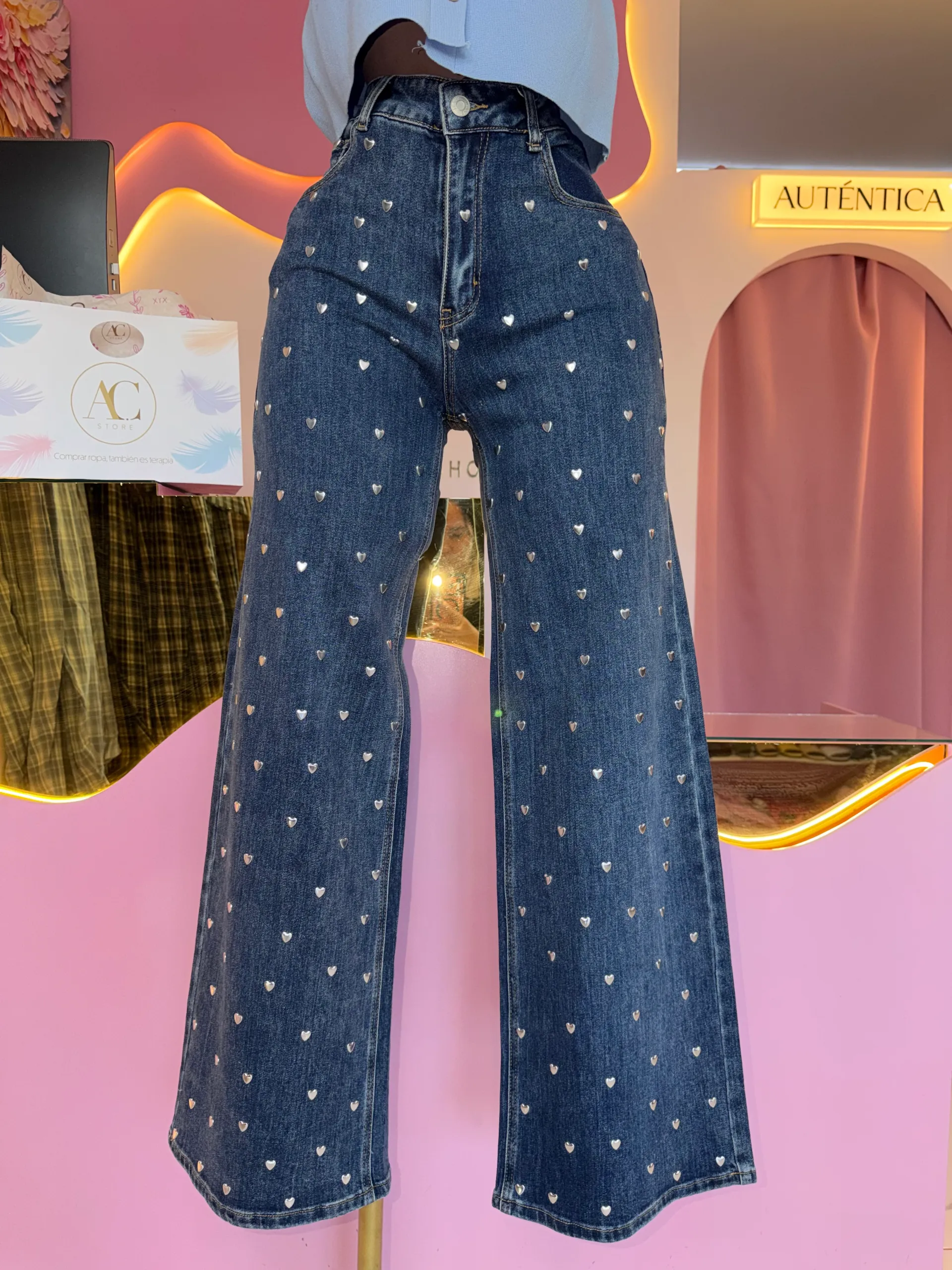 Pantalón de corazones 