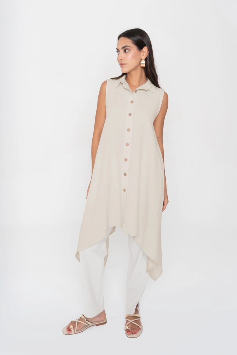 Blusón Nora sin Manga