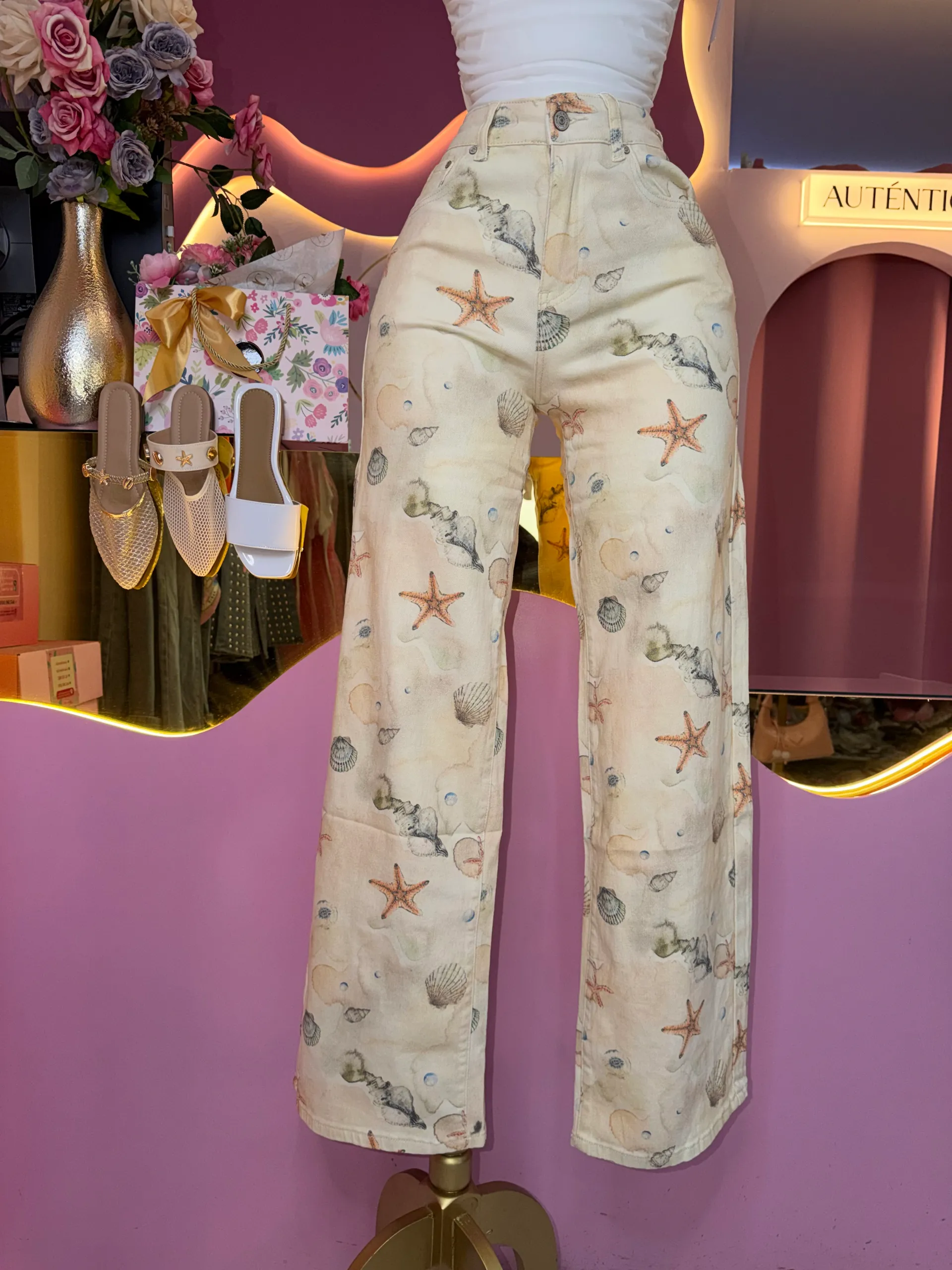 Pantalón estampado 
